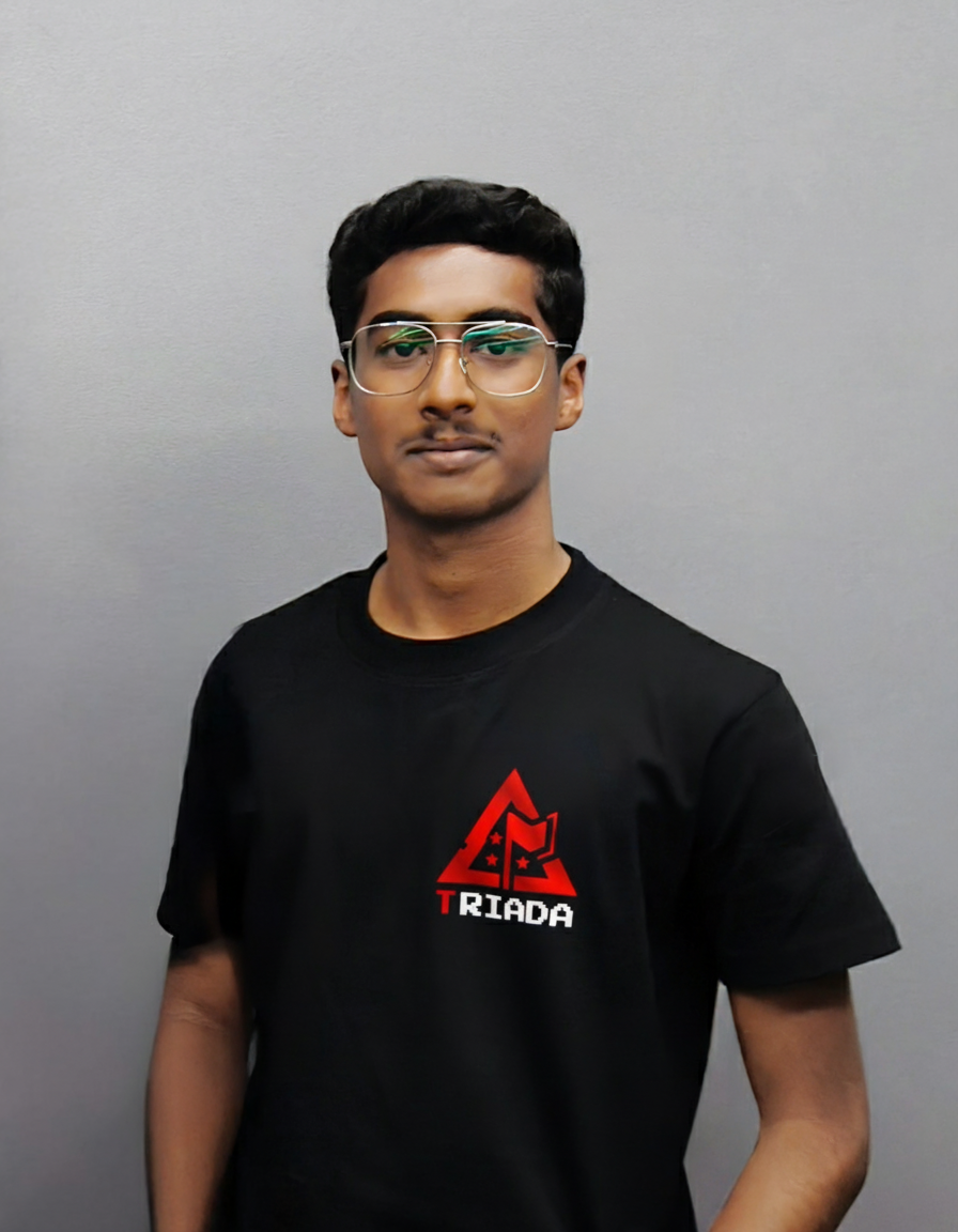 Adarsh SR-Founder,TRIADA